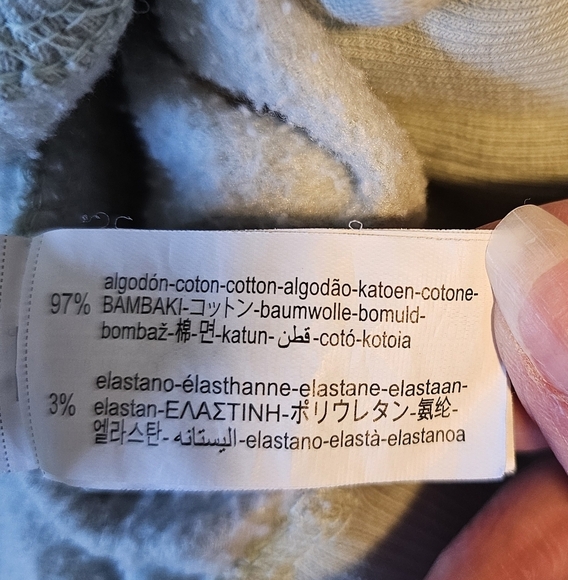 Zara Women's Oversized Long Sleeve Crop Top Sweatshirt, Mint Green, MEDIUM - Picture 7 of 7